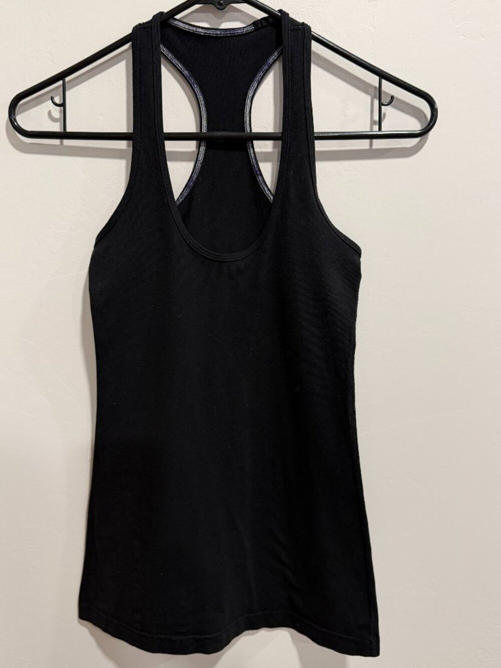 Lululemon Power Y Tank Top Black Racerback Athletic Womens Workout Running 2